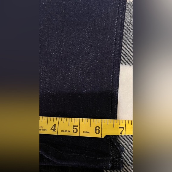 NYDJ NEW Size 14 Women’s Dark wash “Rinse” Pull On Skinny jeans with Ankle Slit - Picture 9 of 12